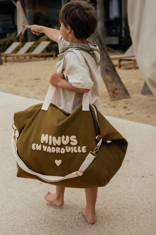Sac cabas XL " Minus en vadrouille"